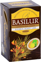 Čaj BASILUR Rooibos med a limetka 25x1,5 g