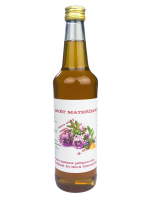 Bylinný sirup s medem - květ mateřídoušky 500 ml
