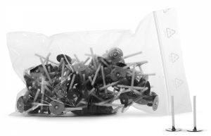 Knoty s plíškem na výrobu čajových svíček (100 ks)