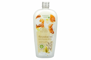 Krémová koupelová pěna med a kozí mléko Bohemia herbs