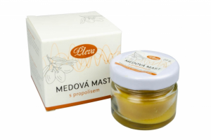 Medová mast s propolisem Pleva 20 g
