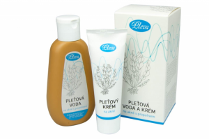 Pleťová voda 120 g a krém na akné 50 g s propolisem Pleva