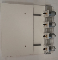 Přípravek na vrtání (děrování) rámků