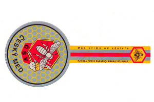 Samolepicí etiketa na med - víčko ČSV