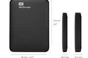  WD Elements Portable 1TB Ext. 2.5" USB3.0, Black 