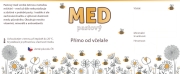 Etiketa na sklenici - 3 louka - Med pastový