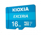 KIOXIA Exceria microSD card 16GB M203, UHS-I U1 Class 10 