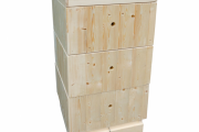 Úlová sestava 39x24 palubková zateplená 2 cm vč. rámků