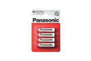  PANASONIC Zinkouhlíkové baterie Red Zinc R6RZ/4BP EU AA 1,5V (Blistr 4ks) 
